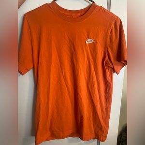 Orange Nike T Shirt